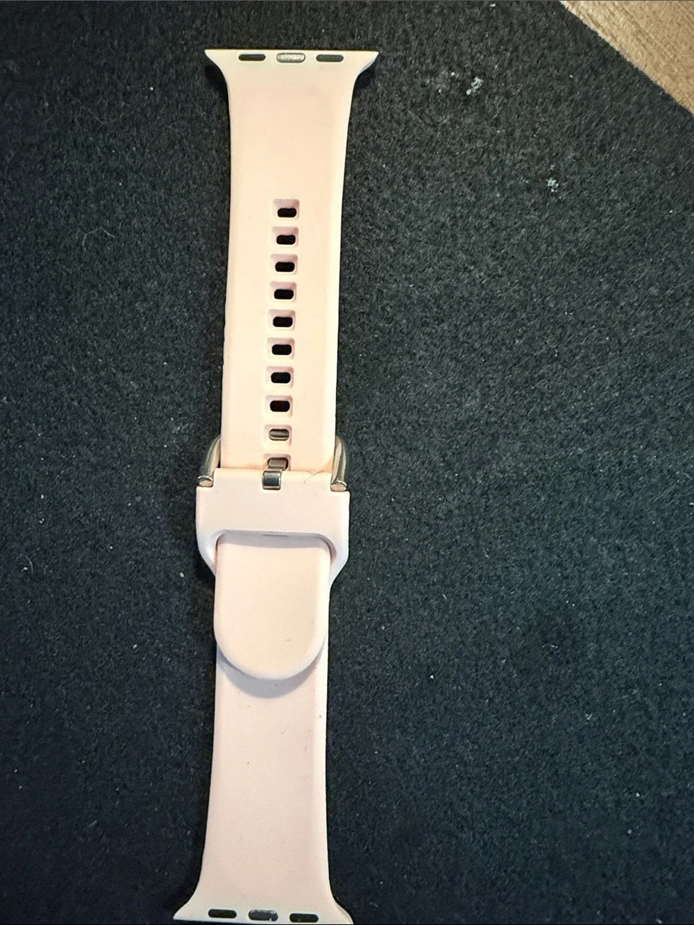 Apple Watch Silicone Replacement Watch Band - Light Pink